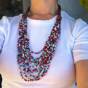 Bohemian Beaded Necklace